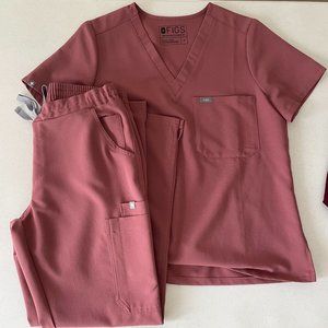 FIGS scrub set Mauve